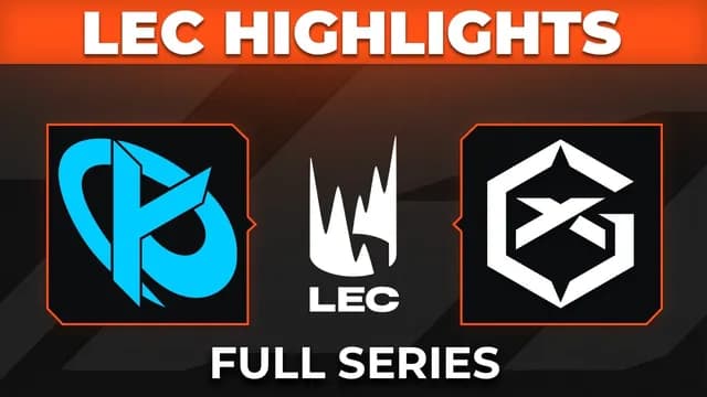 Karmine Corp and GIANTX Meet in 2026 LEC Spring Playoffs