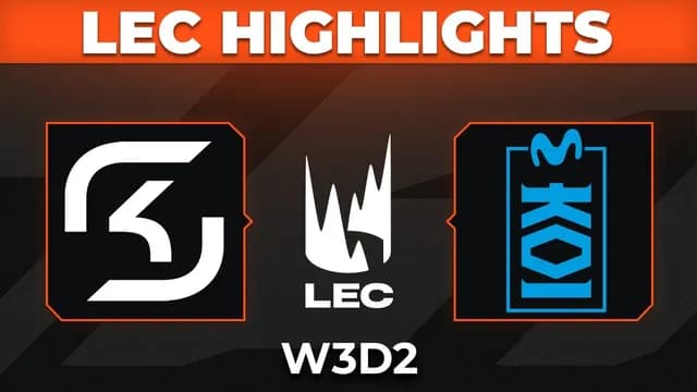 SK Gaming and Movistar KOI Clash in LEC 2026 Versus