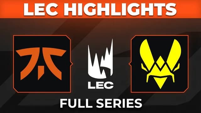 Fnatic and Team Vitality Meet in LEC Playoffs