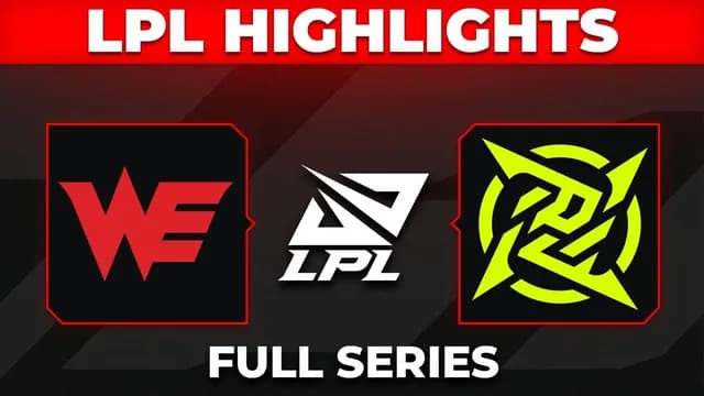 Team WE and Ninjas in Pyjamas Clash in LPL 2026 Split 1 Matchup