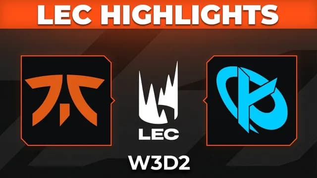 Fnatic and Karmine Corp Clash in LEC 2026 Showdown