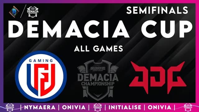 LGD and JDG Clash in Demacia Cup Semifinal Showdown