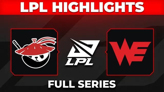 AL and WE Meet in LPL 2026 Playoffs