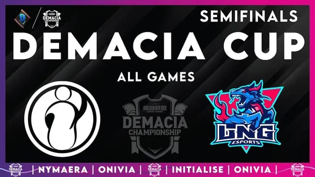 Invictus Gaming and LNG Esports Clash in Demacia Cup Semifinals