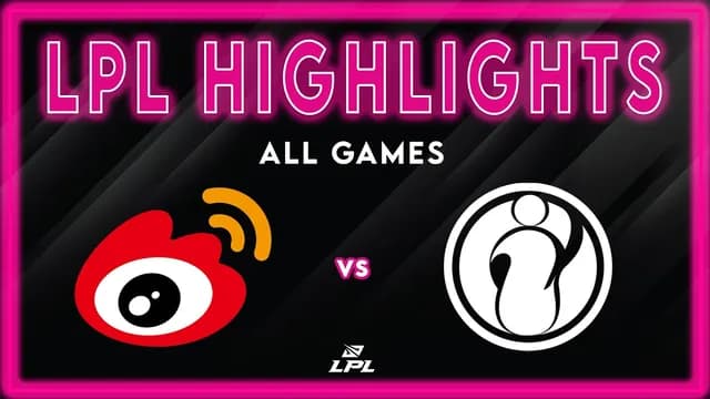 Weibo Gaming Faces Off Against Invictus Gaming in LPL 2026 Clash