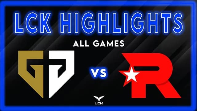Gen.G and KT Rolster Clash in Intense LCK Cup Showdown