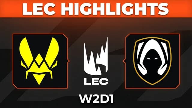 Vitality and Heretics Clash in Early LEC 2026 Showdown