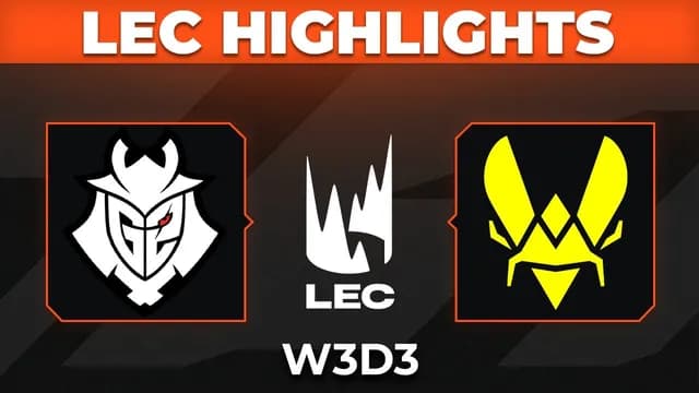 G2 Esports Secures Dominant Victory Over Team Vitality in LEC Showdown