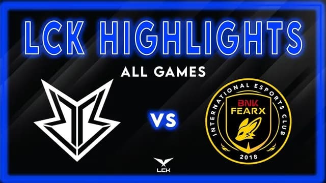 BRO and BFX Clash in LCK Cup 2026 Showdown
