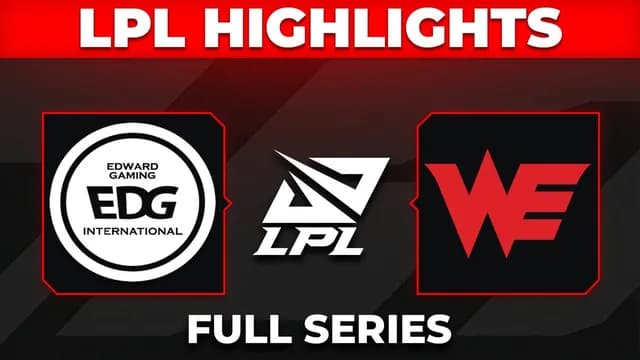 EDG Dominates WE in LPL 2026 Split 1 Showdown