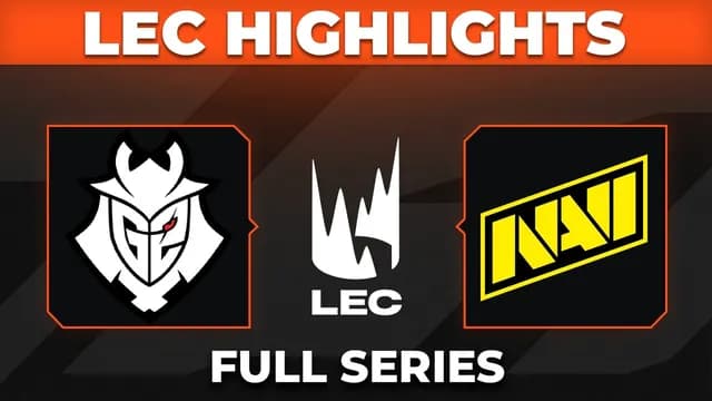 G2 and NAVI Face Off in LEC Week 6 Day 2