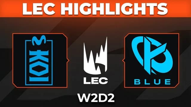Movistar KOI and Karmine Corp Blue's LEC Clash: A Battle of Ambitions