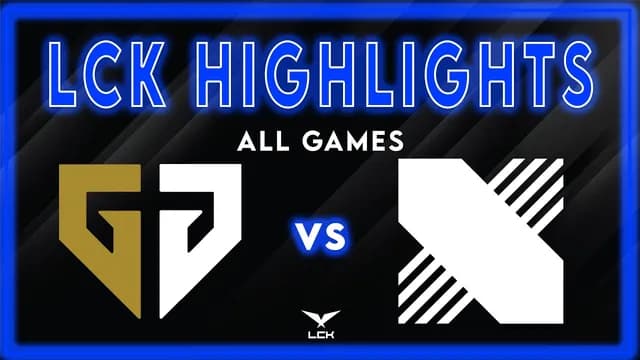 Gen.G and DRX Clash in LCK Cup Showdown