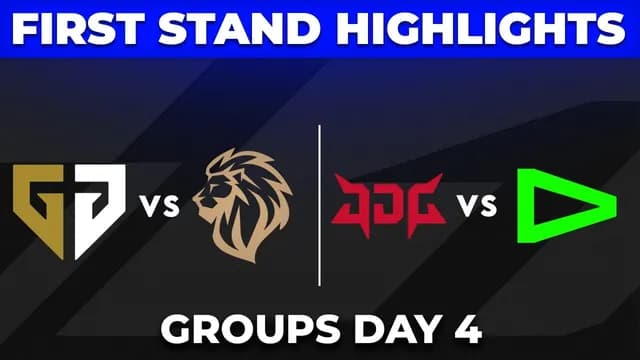 Who Turned Heads on First Stand Group Day 4?