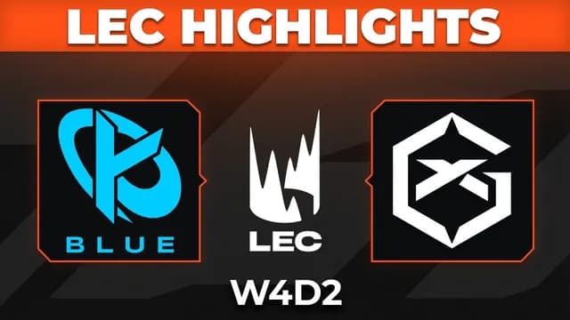 Karmine Corp Blue Dominates GIANTX in Thrilling LEC Showdown