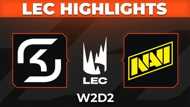 SK Gaming and Natus Vincere Clash in LEC 2026 Standoff