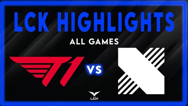 T1 and DRX Clash in High-Stakes LCK Cup Battle