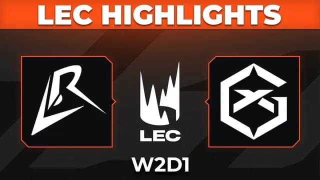 Los Ratones and GIANTX Clash in 2026 LEC Showdown