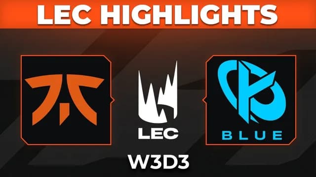 Fnatic Dominates Karmine Corp Blue in LEC Showdown