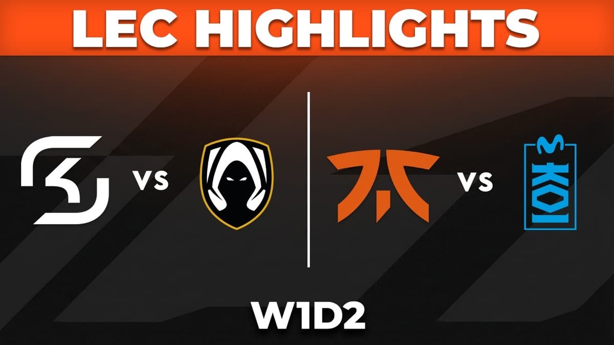 Standings and Rosters Under Scrutiny in LEC Week 1 Day 2